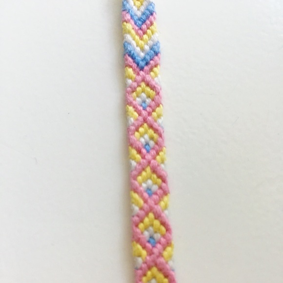 Combined X and chevron friendship bracelet - Picture 2 of 2